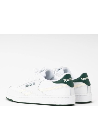 Reebok Club C Revenge 100211104 Unisex Sneaker Ayakkabı Beyaz Yeşil 36-40 Beyaz - Yeşil
