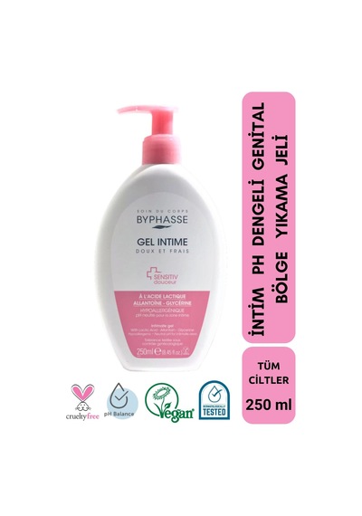 Byphasse İntim Ph Dengeli Genital Bölge Yıkama Jeli 250 ML