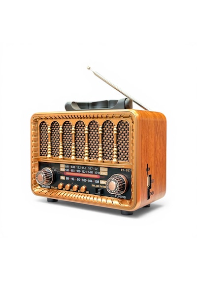 Rt-707 Nostaljik Radyo Eskitme Mini Trend Nostalji Radyo Asma Aparat Özellikli