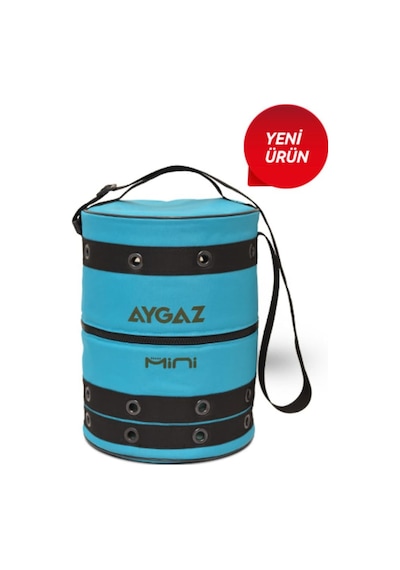 Aygaz Mini Ocak Ekstra Mini Tüp Mini Çanta Mini Altlık Siyah