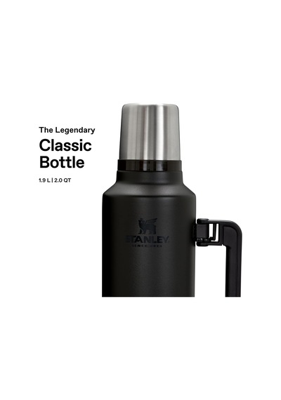 Classic Legendary 2qt Vakumlu Termos 1.9 Litre - Siyah Paslanmaz Çelik Çok Renkli
