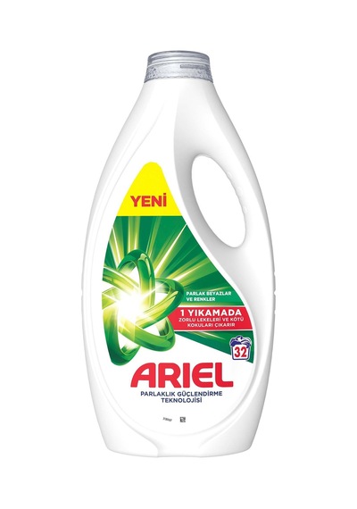 Ariel Sıvı Çamaşır Deterjanı Beyazlar Ve Renkliler 32 Yıkama 1.440 Ml 2 Adet Diğer