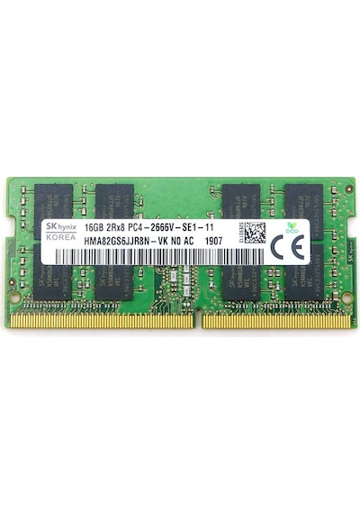 Sk Hynix HMA82GS6JJR8N-VK 16 GB 2666 MHz DDR4 CL19 Ram