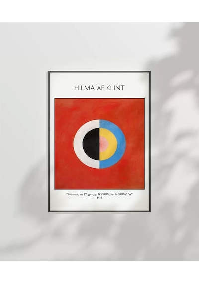 Çerçevesiz Poster Hilma Af Klint Kuğu 2
