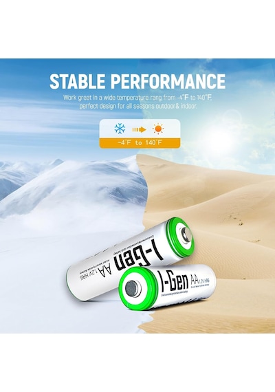 B138 2 Adet Aa 2700 Mah Şarj Edilebilir Kalem Pil 1.2v Ni-mh Şarjlı Pil