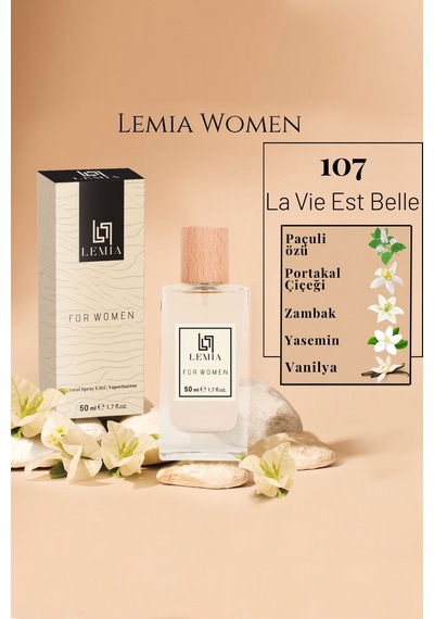 Lemia 107 Kadın Parfüm EDC 50 ML