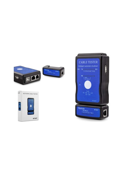 Kablo Test Cihazı Rj11 + Rj45 + Rj12 + Usb Hdx6512