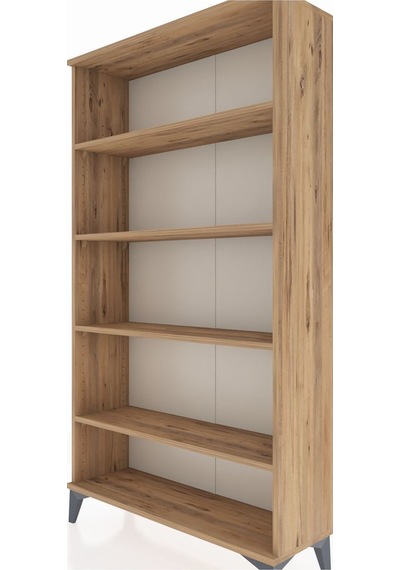 Arges Dolap 4 Raflı 88x30x163 Çam-çam Çam