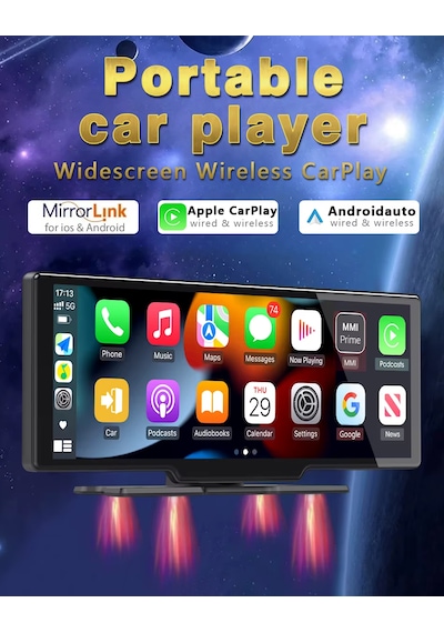 Techtic Kablosuz Tak Çalıştır 9.3inç App Carplay