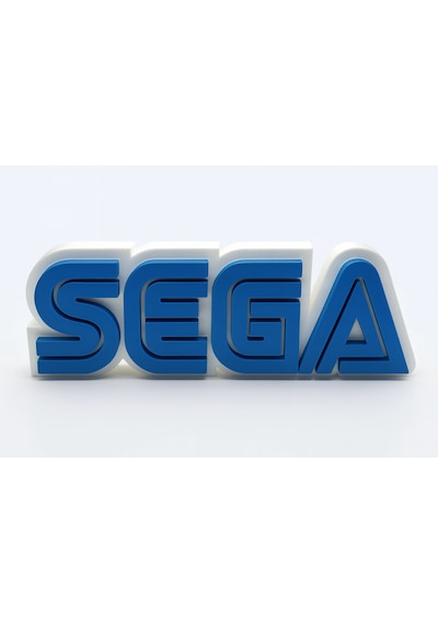Sega Yazılı 3d Dekoratif Obje 20cm Retro Oyun Temalı Masaüstü D
