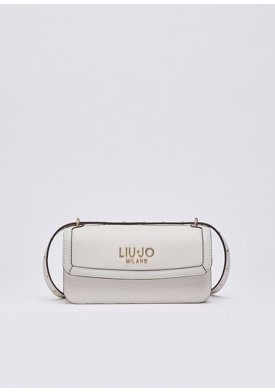 Liu.jo Aa6073e1012 Leather Kadın Omuz Çantası Krem