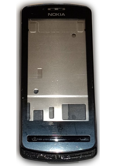 Nokia N700 Kasa Kapak Tuş Takımı N700 Uyumlu Siyah Renk Orta Kasa