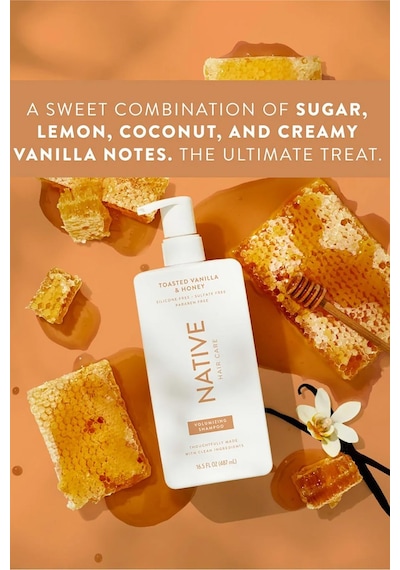 Native Toasted Vanilla & Honey Hacimlendirici Şampuan 487 ML