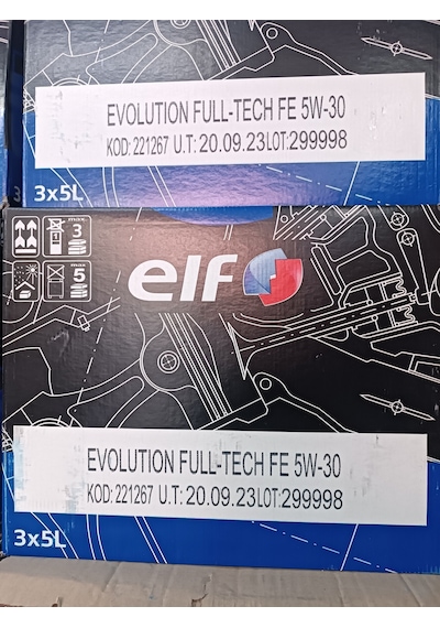Elf 5W-30 Fulltech Fe Motor Yağı 3 x 5 L