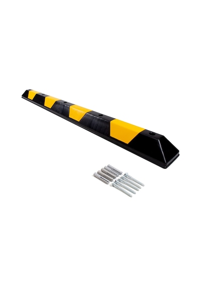 Plastik Stoper Otopark Stoperi Araç Stoperi Trafik Araç Bariyeri 1800x150x100mm