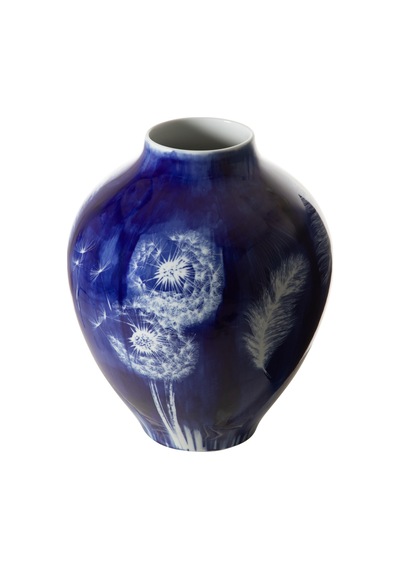 Mudo Home Amalfı Vazo 42x52 Cm Mavi