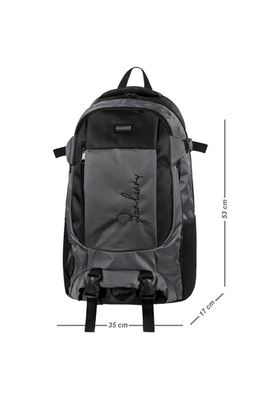 Galb Leather Outdoor Su Gecirmez Ortopedik Cift Suluklu Sirt Cantasi Yuruyus Seyahat Dagci Kamp Tr gri