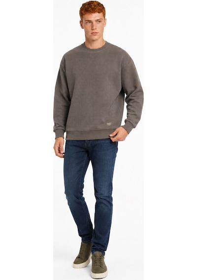Loft Loose Fit Erkek Sweatshirt Lf2044263 Q1.v1 Haki