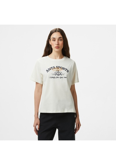Anta Sports Club Kadın Beyaz T-shirt 862528128