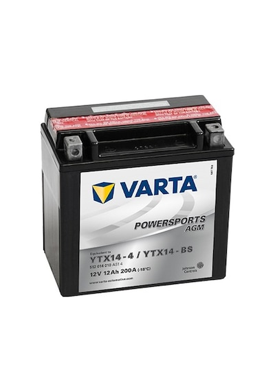 Varta Ytx14-bs 12v 12 Ah Agm Motosiklet Aküsü