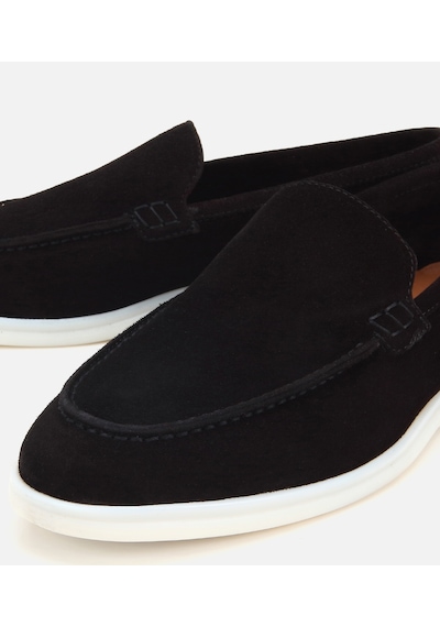 Hotiç Erkek Süet Deri Siyah Hafif Tabanlı Günlük Loafer 02ayh328500a100 02ayh328500a100
