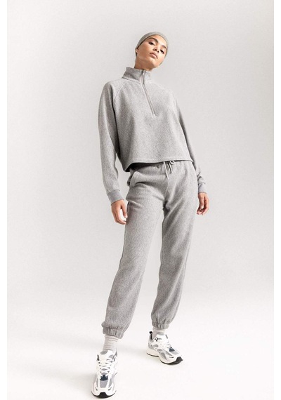 DeFactoFit Standart Fit Jogger Eşofman Altı D1707AX24AUGR93 Gri