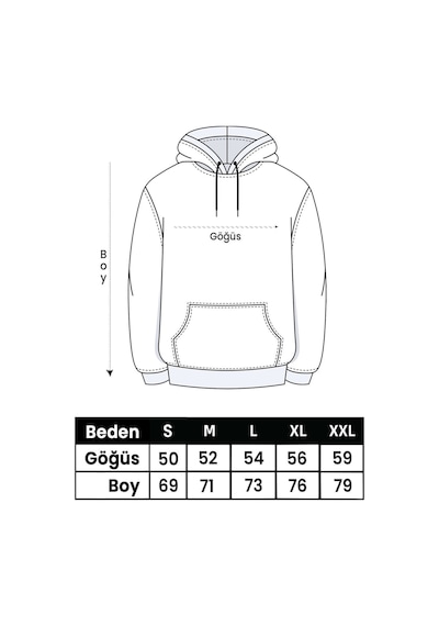 Medinenur Fermuar Desenli Kedili Kapüşonlu Oversize Sweatshirt Bej