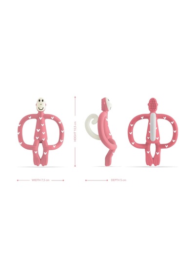 Matchstick Monkey Silkon Dis Kasiyici / Monkey Heart Çok Renkli