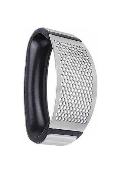 Mithra Life Ergonomik Tutma Saplı Çelik Sarımsak Ezici Mıt1118 Siyah