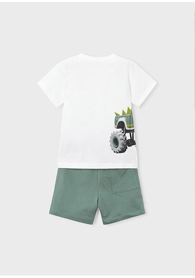 Mayoral Yazlık Erkek Çocuk 2'li Şort Tshirt Takım - Yeşil