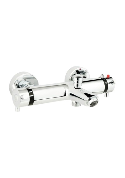 Termostatik Banyo Bataryası Tbb02, Standart Altın - Beyaz