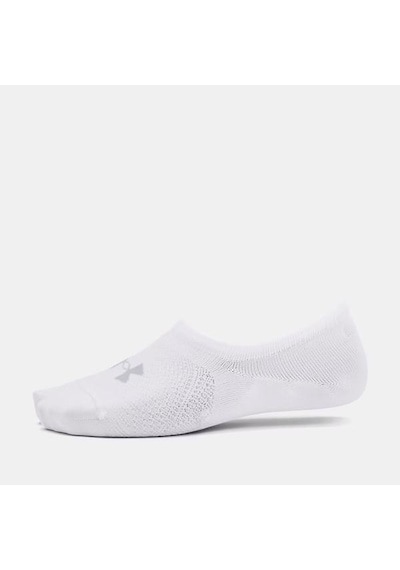 Under Armour Breathe Lite Ultra Low 3 Pack Kadın Beyaz Çorap