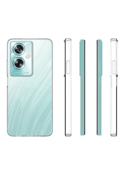 Realme Note 60 Zore Şeffaf Süper Silikon Kapak