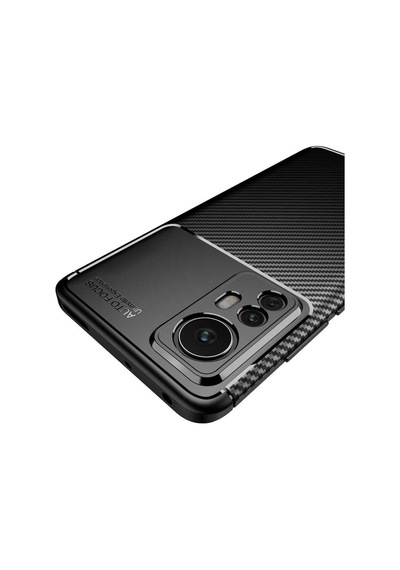 Xiaomi Mi 12 Pro Kilif Lens Karbon Tasarim Negro Silikon Kapak 534041861