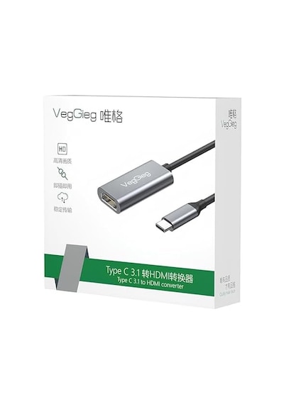 4k 30hz Type-c To Hdmı Çevirici Dönüştürücü Adaptör