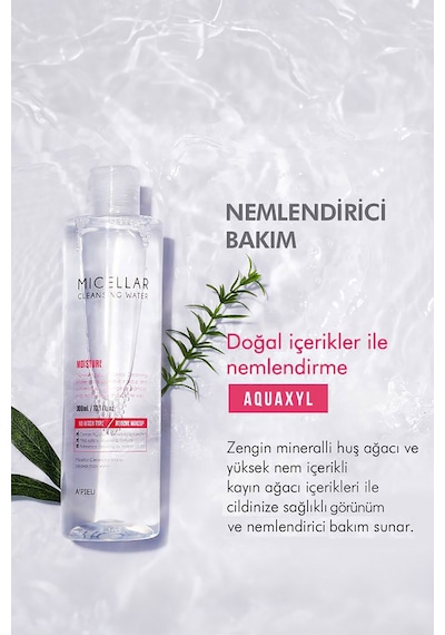 Missha Micellar Cleansing Water A'PIEU Nemlendirici Etkili Makyaj Temizleyici Suyu 300 ML