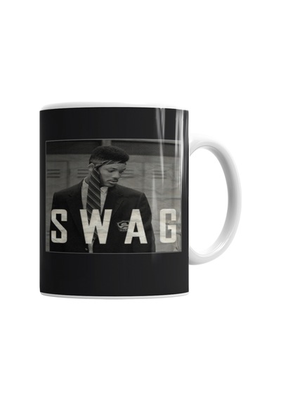 Swag Will Preta Kupa Bardak Porselen Karışık