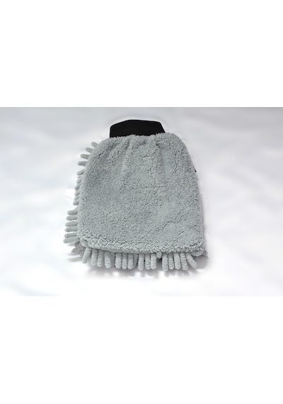Spark 7050 Mikrofiber Şönil Oto Temizlik Ve Kurulama Eldiveni Gri 1 Adet