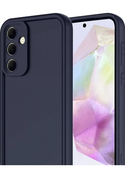 Newface Samsung Uyumlu Galaxy A17 5g Viera Silikon - Lacivert - Özel Seri 8683140904135