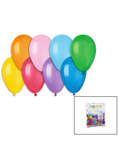 Klasik Renkli Balon 7 İnç - 19cm - 100pcs 5286