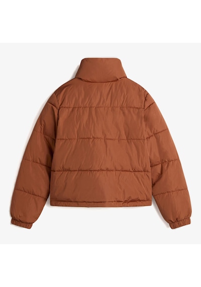 Vans Mte Aubrey Primaloft Puffer Kadın Kahverengi Mont Düz Vn000hjvc9j1