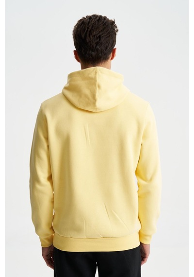 AR-MA Arma Şık Erkek Regular Fit Basic 3 İplik Şardonlu Kanguru Cepli Kapüşonlu Sweatshirt 001