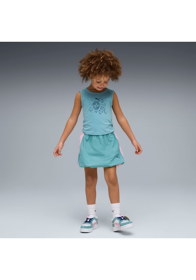 Puma X Gabbys Dollhouse Çocuk Dar Kesim Atlet Üst 634932 46 Mavi