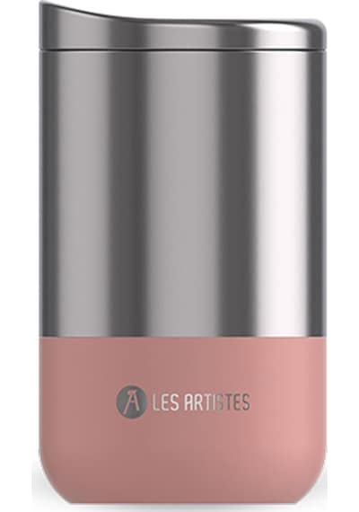 Les Artistes Paris Isı Yalıtımlı Çelik Termos Mug 350ml Split Pink 3+ Yaş / Pembe