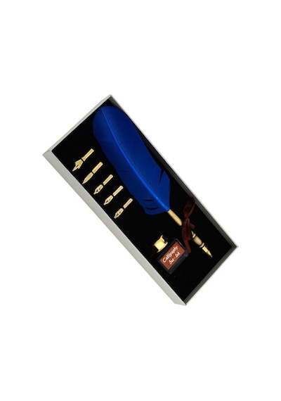 Steel Pen Kuş Tüyü Divit Kalem Seti Kaligrafi Kalemi