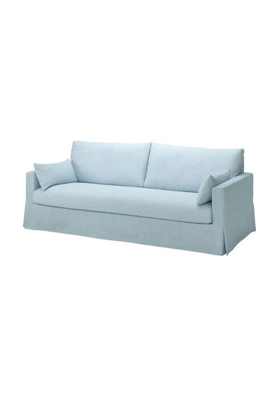 Ikea Mavi Konforlu Kanepe - 3'lü Kanepe