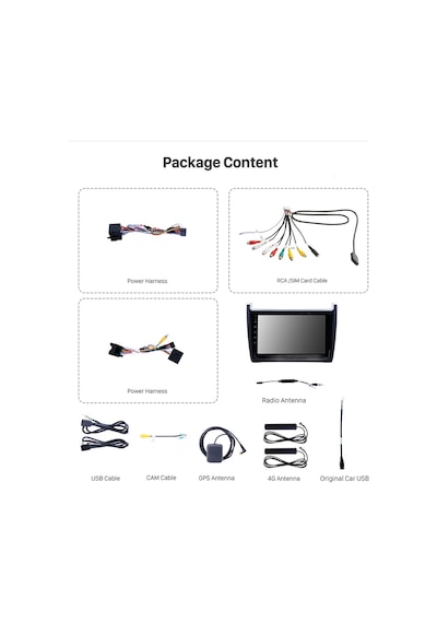 Vw Polo 2012+ Multimedya Navigasyon Usb Kamera Carplayer