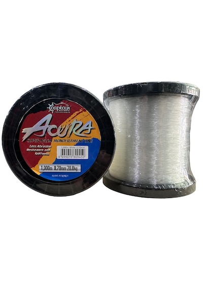 Captain Acura 0.70mm 1000 Metre Monofilament Bobin Misina