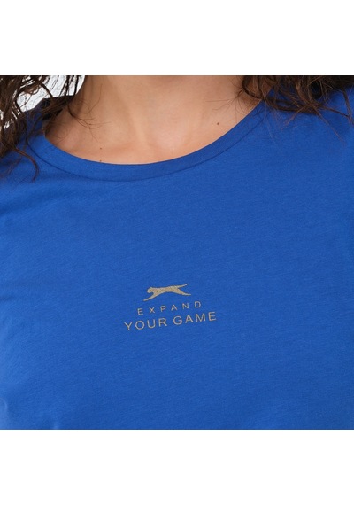 Slazenger VIRAJ Kadın  Saks Mavi Tişört