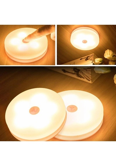 Ally Mini 5 Led Usb Şarjjlı Tuşlu Gece Lambası Led- 5775 Renkli